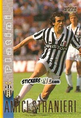 Figurina Michel Platini - Juventus 1997-1998 - Upper Deck