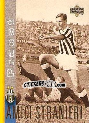 Sticker Karl Aage Praest - Juventus 1997-1998 - Upper Deck