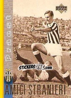 Sticker Karl Aage Praest - Juventus 1997-1998 n. 33 - Upper Deck