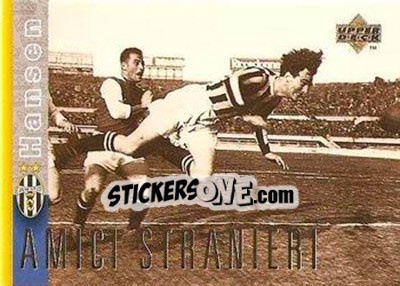 Sticker John Hansen - Juventus 1997-1998 n. 34 - Upper Deck