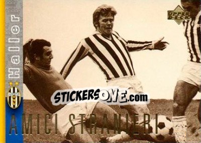 Sticker Helmut Haller - Juventus 1997-1998 n. 36 - Upper Deck