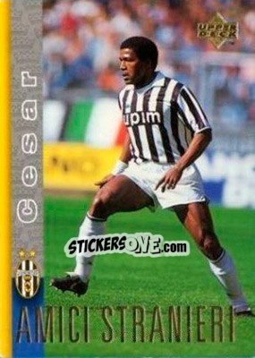 Sticker Julio Cesar - Juventus 1997-1998 n. 37 - Upper Deck