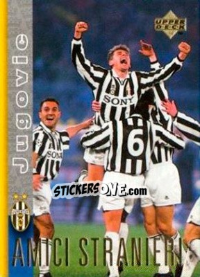 Sticker Vladimir Jugovic - Juventus 1997-1998 - Upper Deck