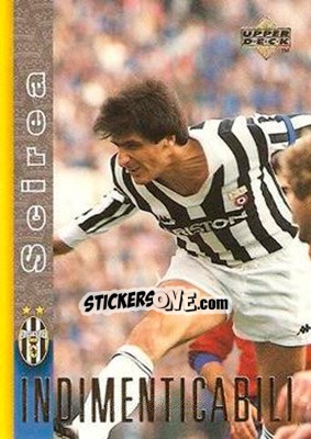 Cromo Gaetano Scirea - Juventus 1997-1998 - Upper Deck