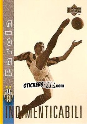 Sticker Carlo Parola - Juventus 1997-1998 n. 47 - Upper Deck
