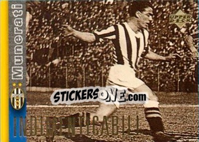 Sticker Federico Munerati - Juventus 1997-1998 - Upper Deck