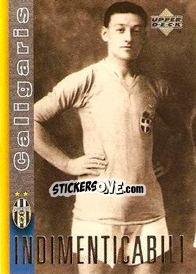 Sticker Umberto Caligaris - Juventus 1997-1998 n. 50 - Upper Deck