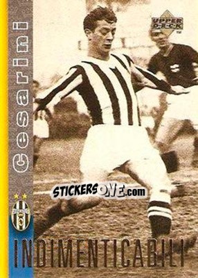 Figurina Renato Cesarini - Juventus 1997-1998 - Upper Deck