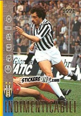 Cromo Franco Causio - Juventus 1997-1998 - Upper Deck
