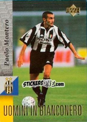 Sticker Paolo Iglesias Montero - Juventus 1997-1998 - Upper Deck