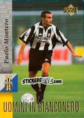 Sticker Paolo Iglesias Montero - Juventus 1997-1998 n. 59 - Upper Deck