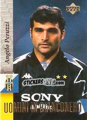Sticker Angelo Peruzzi - Juventus 1997-1998 n. 60 - Upper Deck