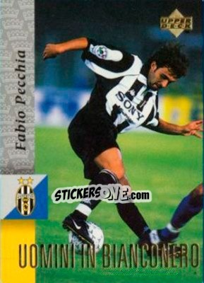 Sticker Fabio Pecchia - Juventus 1997-1998 - Upper Deck