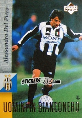 Sticker Alessandro Del Piero - Juventus 1997-1998 - Upper Deck