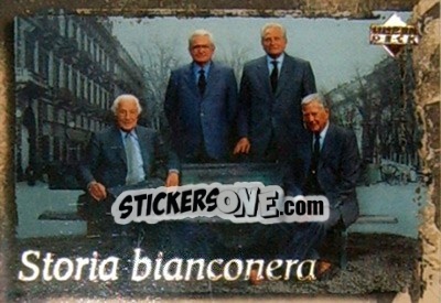 Sticker La squadra dei Presidenti - Juventus 1997-1998 - Upper Deck