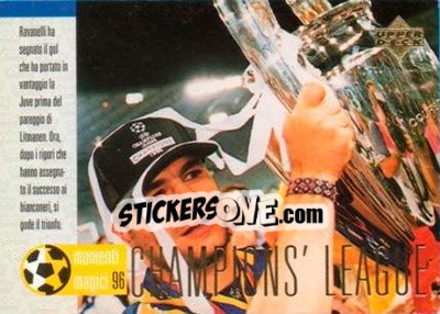 Figurina Champions' League '96 - Juventus 1997-1998 - Upper Deck