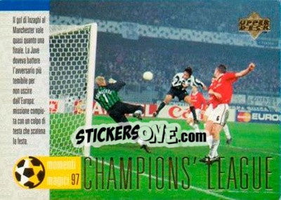 Sticker Champions' League '97 - Juventus 1997-1998 n. 81 - Upper Deck