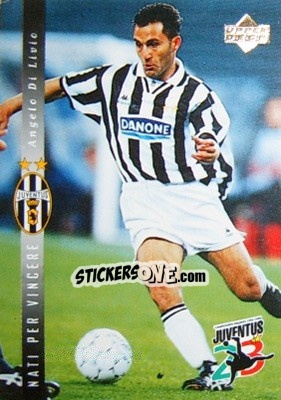 Figurina Angelo Di Livio - Juventus 1997-1998 - Upper Deck