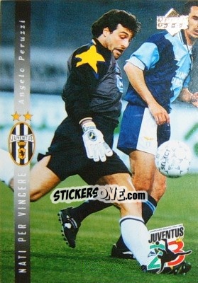 Sticker Angelo Peruzzi - Juventus 1997-1998 n. 96 - Upper Deck
