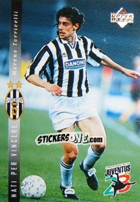Sticker Moreno Torricelli - Juventus 1997-1998 - Upper Deck