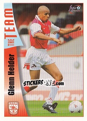 Cromo Glenn Helder - Arsenal Fans' Selection 1997-1998 - Futera