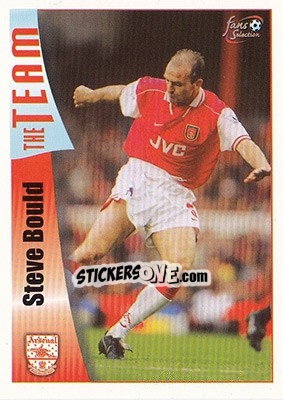 Sticker Steve Bould - Arsenal Fans' Selection 1997-1998 - Futera