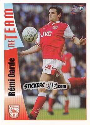 Figurina Remi Garde - Arsenal Fans' Selection 1997-1998 - Futera