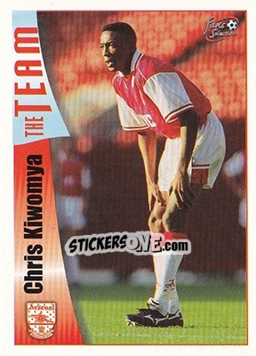 Cromo Chris Kiwomya - Arsenal Fans' Selection 1997-1998 - Futera