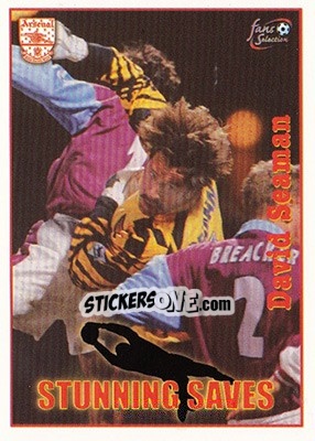Sticker David Seaman - Arsenal Fans' Selection 1997-1998 n. 63 - Futera