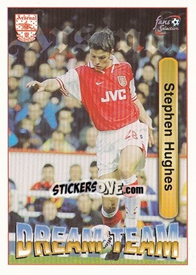 Sticker Stephen Hughes - Arsenal Fans' Selection 1997-1998 n. 69 - Futera