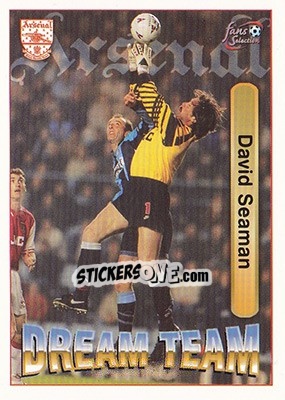 Sticker David Seaman - Arsenal Fans' Selection 1997-1998 n. 74 - Futera
