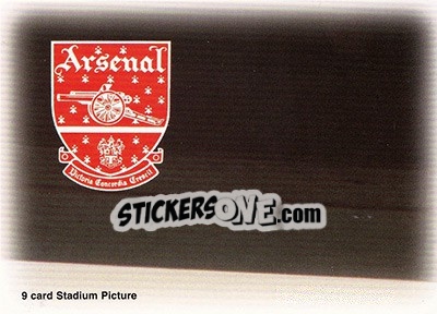 Sticker Highbury - Arsenal Fans' Selection 1997-1998 - Futera