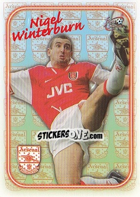 Sticker Nigel Winterburn - Arsenal Fans' Selection 1997-1998 n. SE3 - Futera