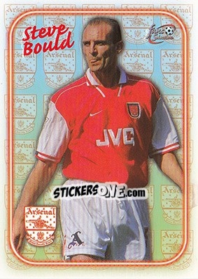 Cromo Steve Bould - Arsenal Fans' Selection 1997-1998 - Futera
