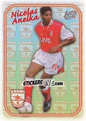 Sticker Nicolas Anelka - Arsenal Fans' Selection 1997-1998 n. SE10 - Futera