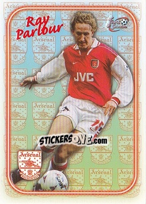 Cromo Ray Parlour - Arsenal Fans' Selection 1997-1998 - Futera