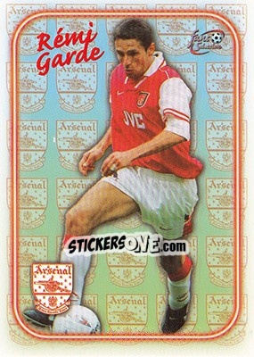 Cromo Remi Garde - Arsenal Fans' Selection 1997-1998 - Futera