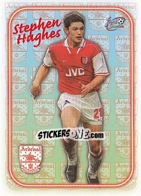 Cromo Stephen Hughes - Arsenal Fans' Selection 1997-1998 - Futera