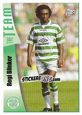 Sticker Regi Blinker - Celtic Fans' Selection 1997-1998 n. 11 - Futera