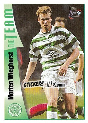 Sticker Morten Wieghorst - Celtic Fans' Selection 1997-1998 n. 12 - Futera