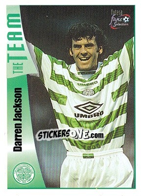 Cromo Darren Jackson - Celtic Fans' Selection 1997-1998 - Futera