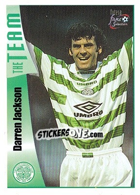 Sticker Darren Jackson - Celtic Fans' Selection 1997-1998 n. 14 - Futera