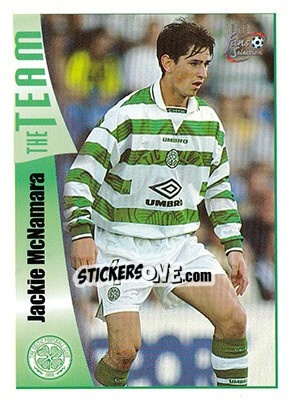 Sticker Jackie McNamara - Celtic Fans' Selection 1997-1998 n. 16 - Futera