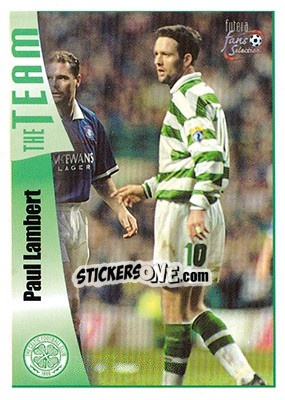 Sticker Paul Lambert - Celtic Fans' Selection 1997-1998 - Futera