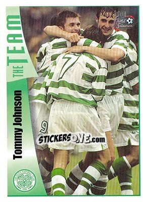 Cromo Tommy Johnson - Celtic Fans' Selection 1997-1998 - Futera