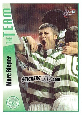 Sticker Marc Rieper - Celtic Fans' Selection 1997-1998 - Futera