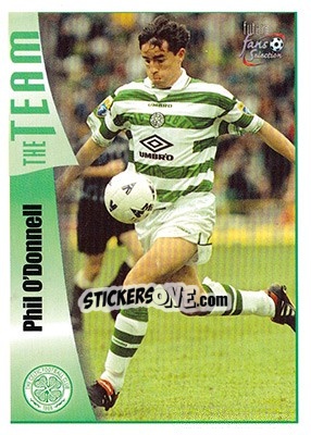 Sticker Phil O'Donnell - Celtic Fans' Selection 1997-1998 - Futera