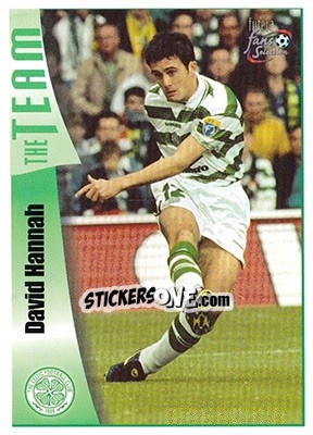 Cromo David Hannah - Celtic Fans' Selection 1997-1998 - Futera