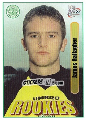 Figurina James Gallagher - Celtic Fans' Selection 1997-1998 - Futera