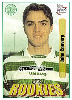 Sticker John Convery - Celtic Fans' Selection 1997-1998 n. 38 - Futera